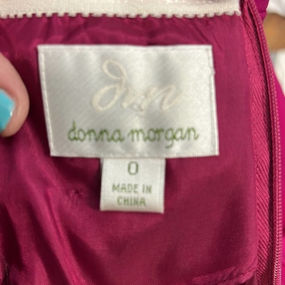 DONNA MORGAN🎄Vintage Strapless Cocktail Dress with Sweetheart Neckline SZ 0 - Picture 8 of 12